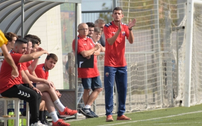 Carlos López reconeix la transcendència del partit al Narcís Sala | Roger Benet